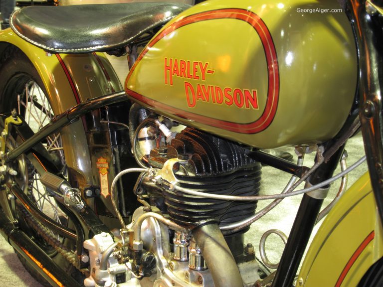 Harley Davidson 1931 Model C, by George Alger