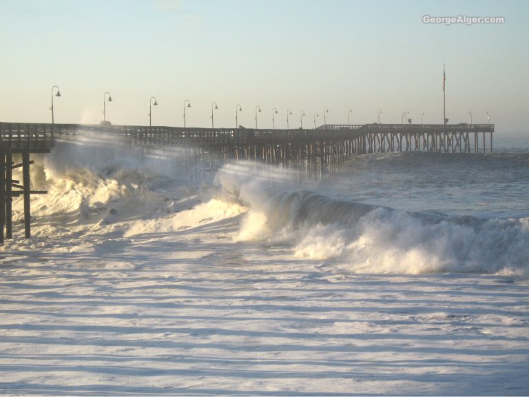 Big Wave on the Pier
