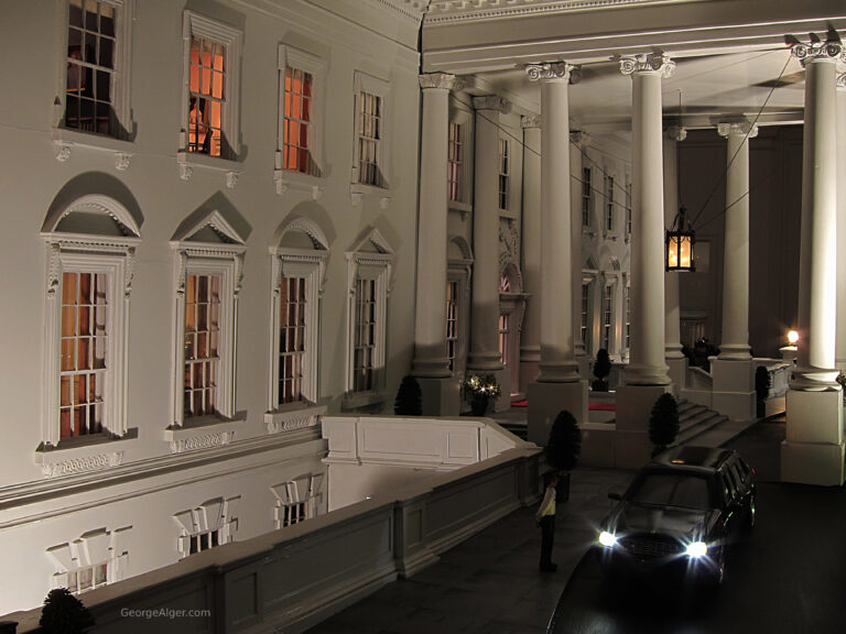 White House Night, by George Alger